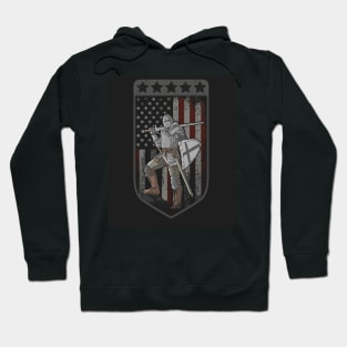 knight full armor sword Hoodie